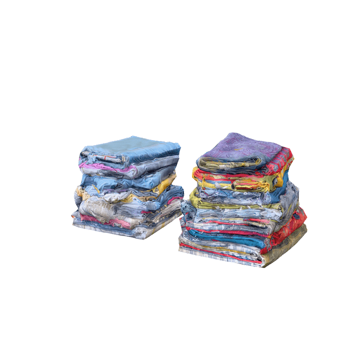 Pile-of-clothes, Clothes, Laundry 3D model. Free for use.
