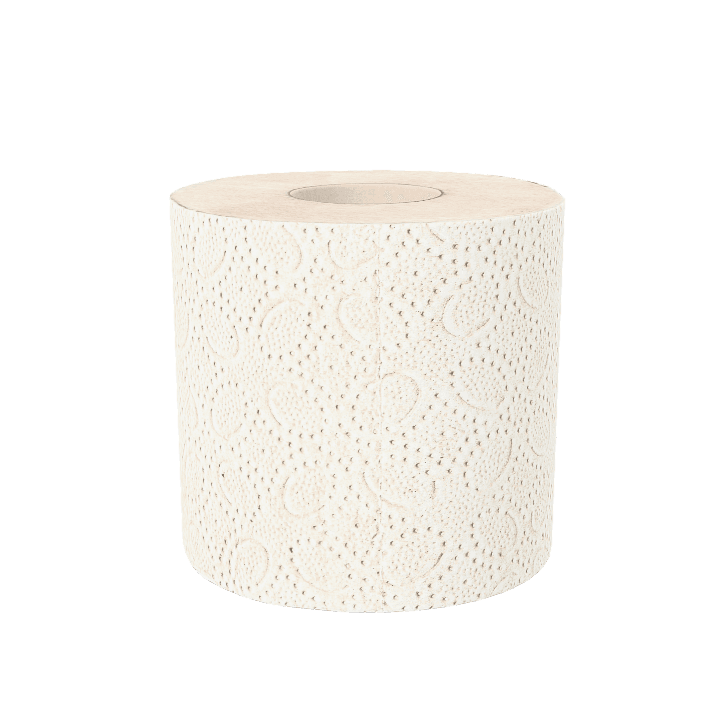 Toilet-paper, Toilet-roll, Paper 3D model. Free for use. - Image 1