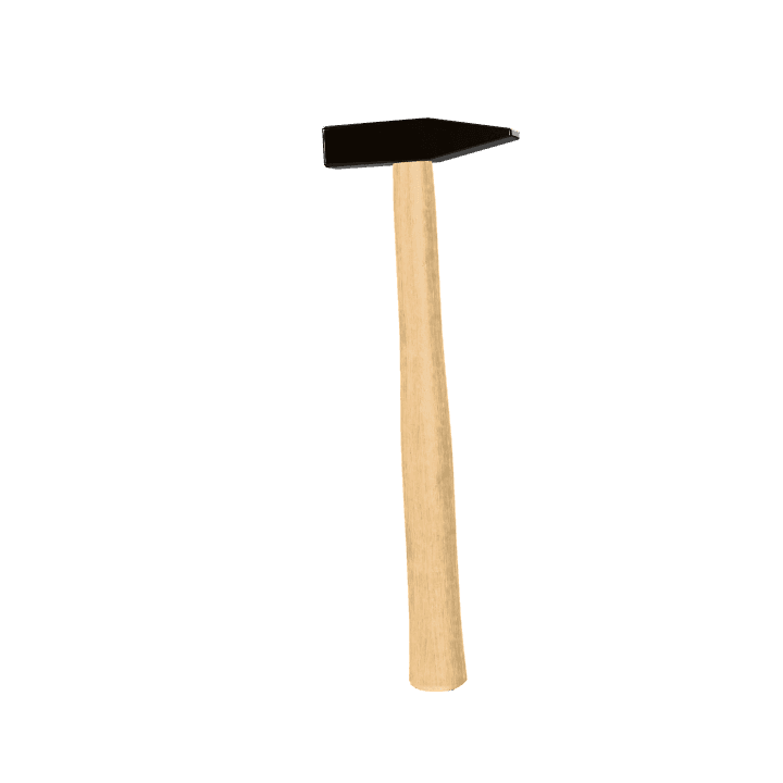 Hammer, Tool, Carpentry 3D model. Free for use. - Image 1