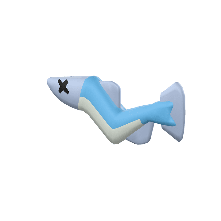 Mackerel, Food-ingredient, Fish 3D model. Free for use. - Image 1