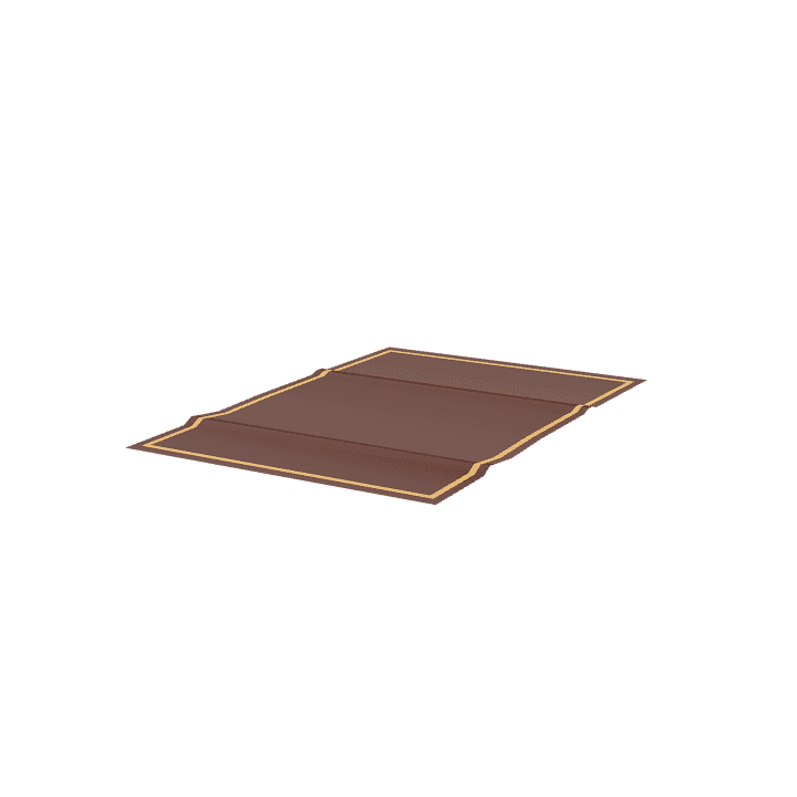 Carpet, Rug, Red 3D model. Free for use. - Image 1