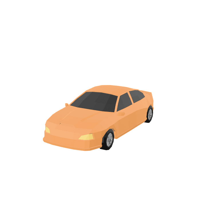 Sports-car, Car, Vehicle 3D model. Free for use. - Image 1