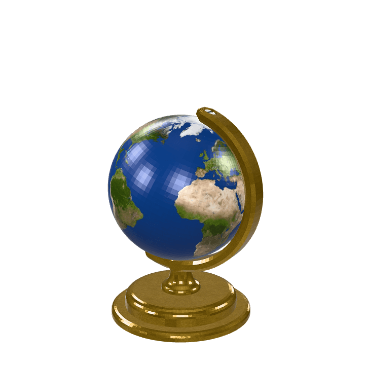 Earth, Planet, Universe 3D model. Free for use. - Image 1