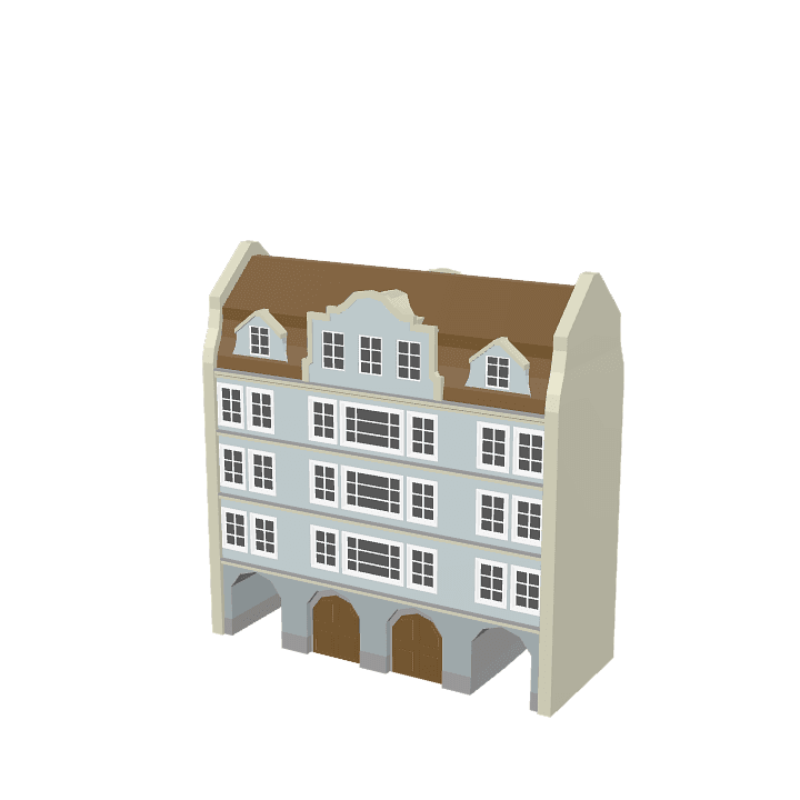 Large-building, Building, Structure 3D model. Free for use. - Image 1