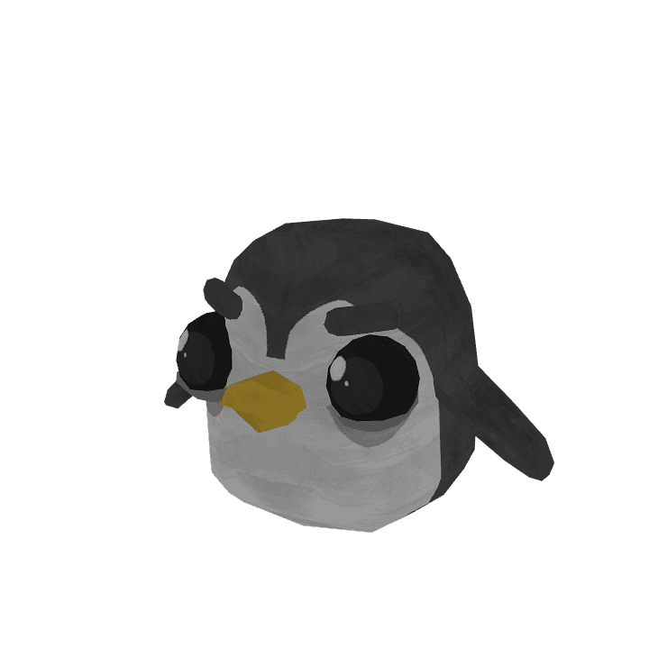 Penguin, Bird, Animal 3D model. Free for use. - Image 1