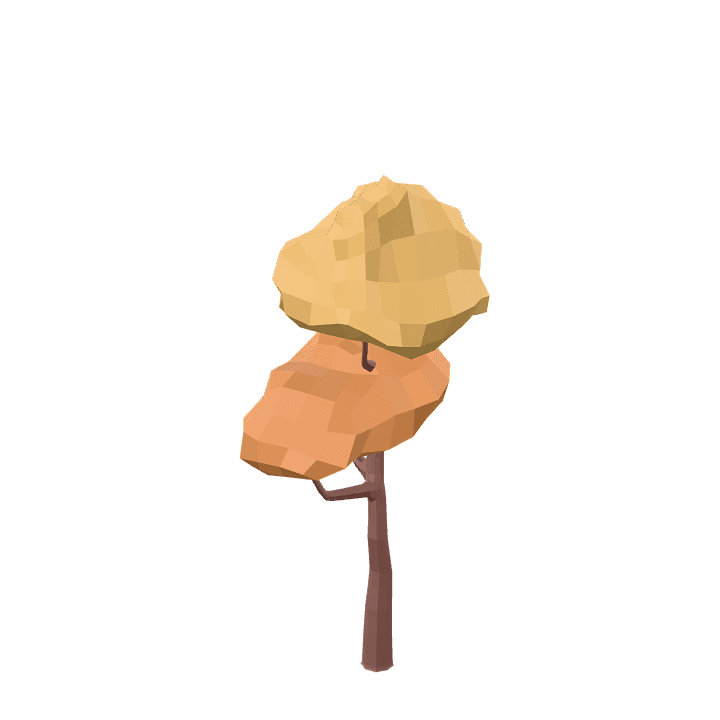Common-tree, Autumn, Tree 3D model. Free for use. - Image 1