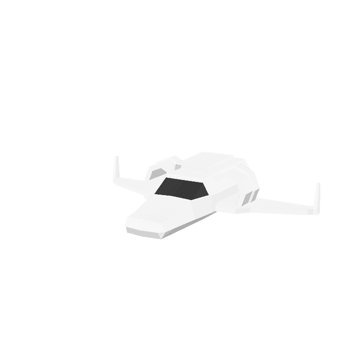 Spaceship, Sci-fi, Vehicle 3D model. Free for use. - Image 1