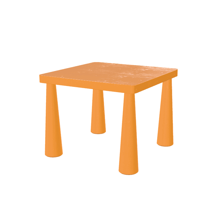 Table, Wood, Furniture 3D model. Free for use.