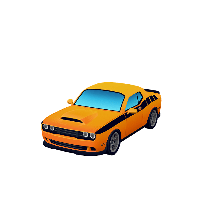 Fast, Car, Race 3D model. Free for use. - Image 1