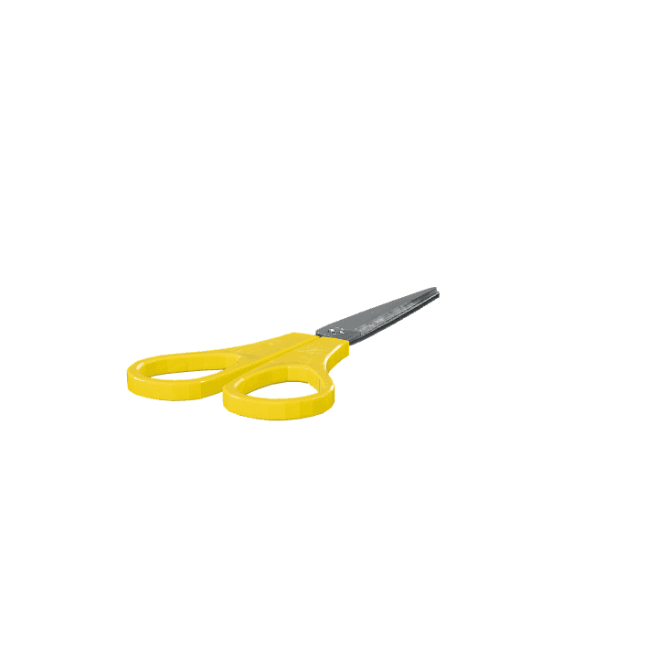 Scissors, Cutting, Tool 3D model. Free for use.