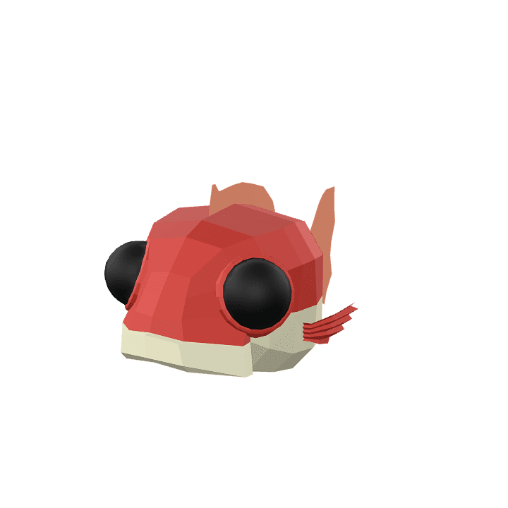 Red-snapper, Fish, Red 3D model. Free for use. - Image 1