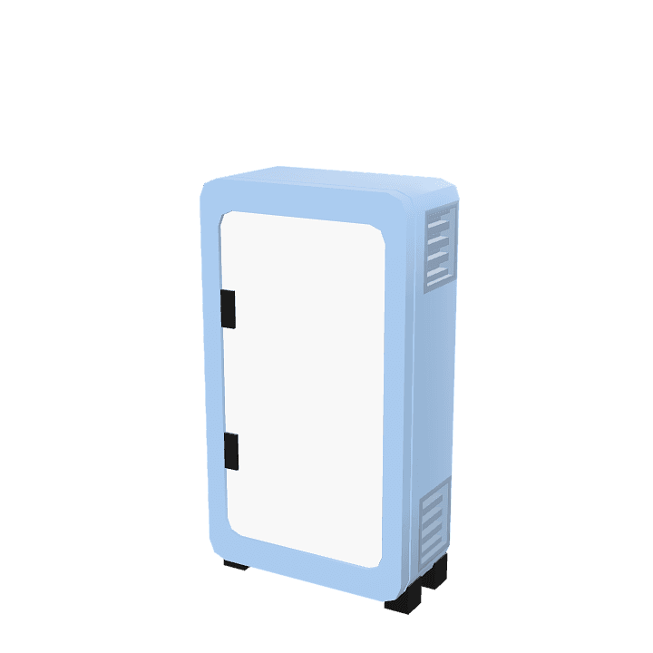 Environment-can-fridge, Fridge, Refrigerator 3D model. Free for use. - Image 1