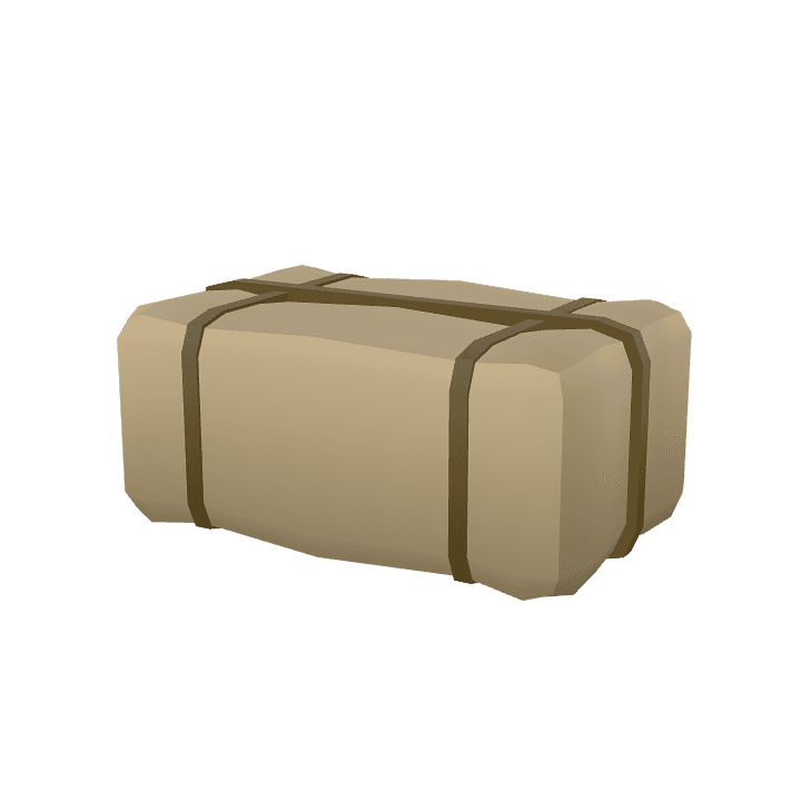 Package, Box, Brown 3D model. Free for use. - Image 1